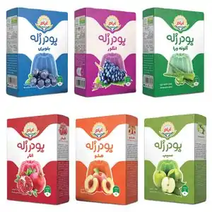 تخفیف 20% خرید انواع ژله با طعم های مختلف