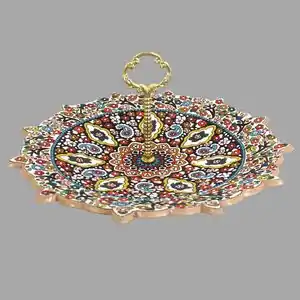 تخفیف 23% خرید بشقاب میناکاری