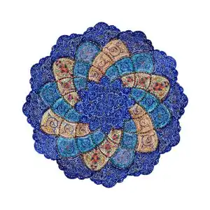 تخفیف 12% خرید بشقاب میناکاری