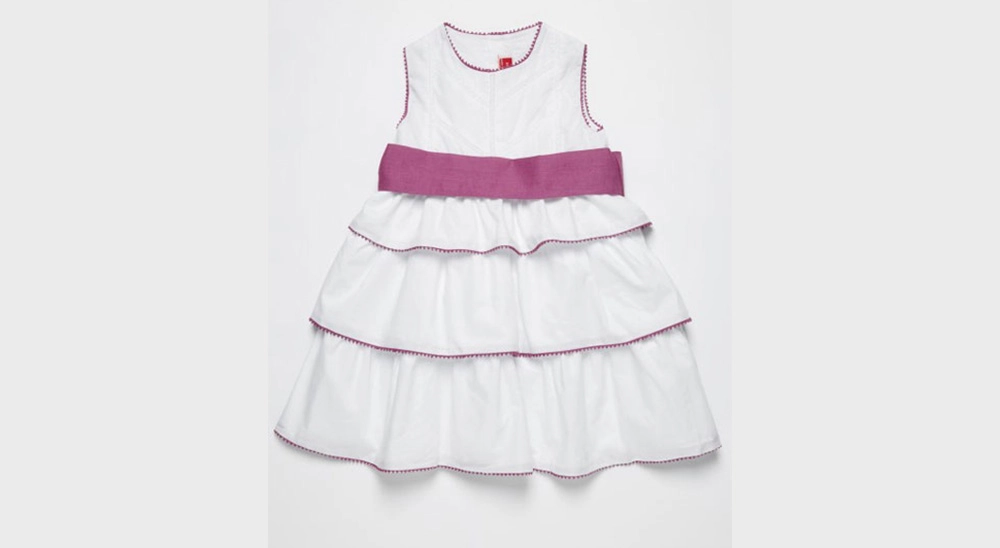 مدل لباس سفید دخترانه 2022