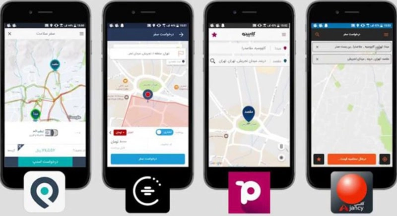 تاکسی های اینترنتی