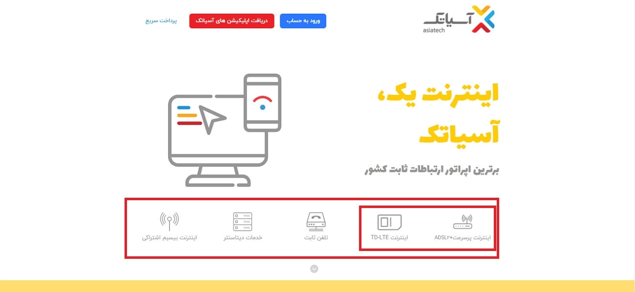 اینترنت آسیاتک