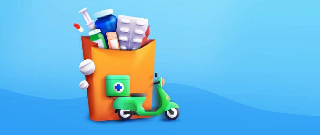 ارسال رایگان از اسنپ دارو