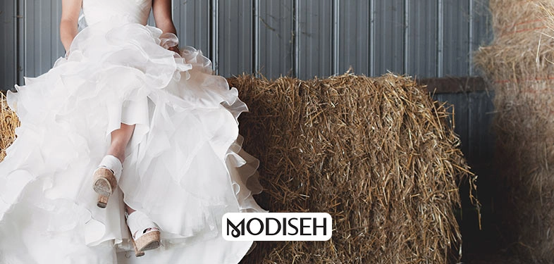 خرید لباس مجلسی و لباس عروس از مدیسه با تخفیف