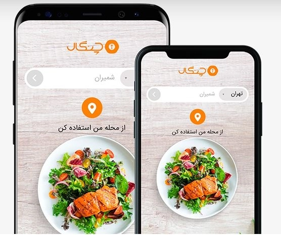 سفارش آنلاین غذا با چنگال