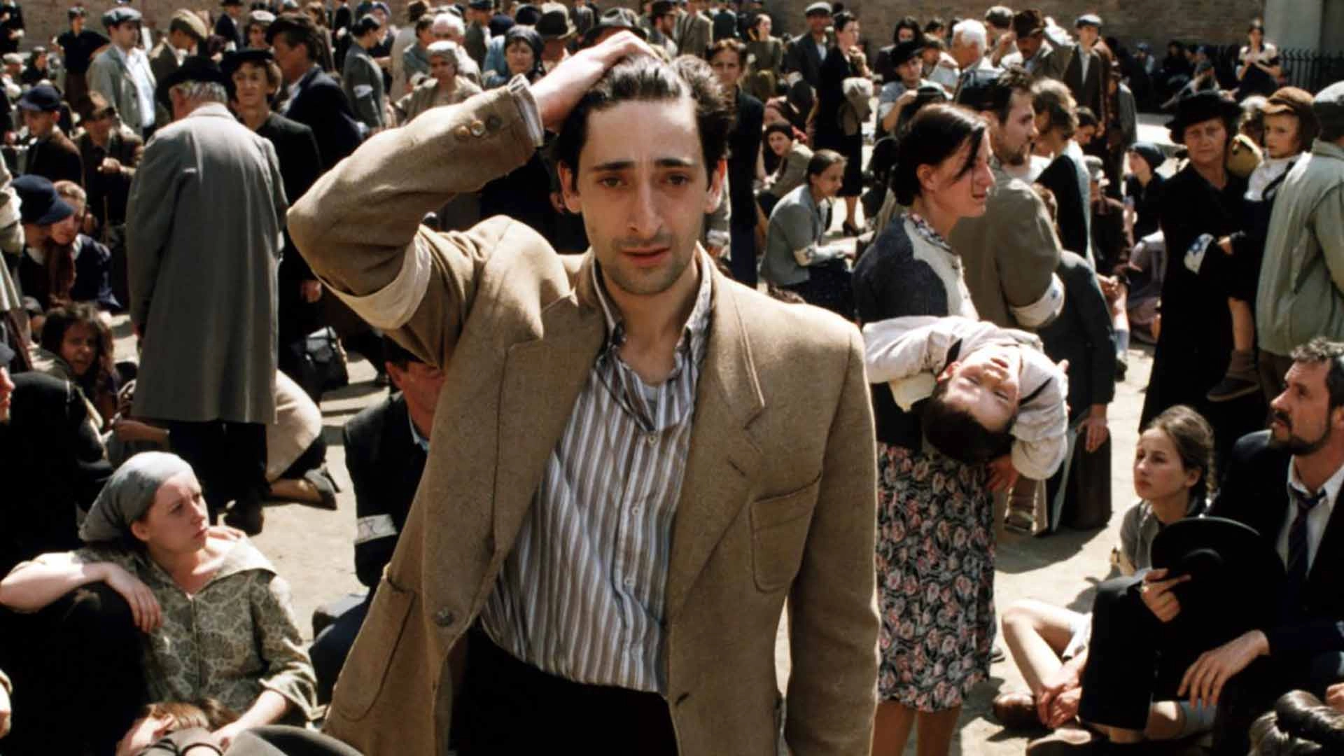 ادرین برودی در فیلم پیانیست