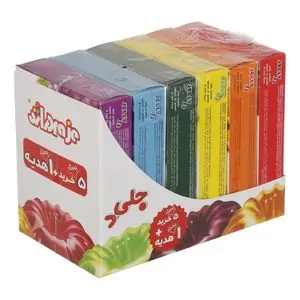 تخفیف 30% خرید انواع ژله با طعم های مختلف